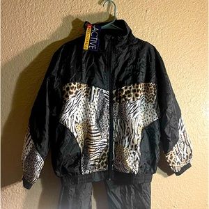 Wind breaker set new with tags